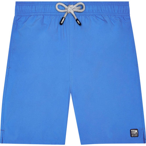 Tom & Teddy Men's Solid Swim Trunk | Electric Blue