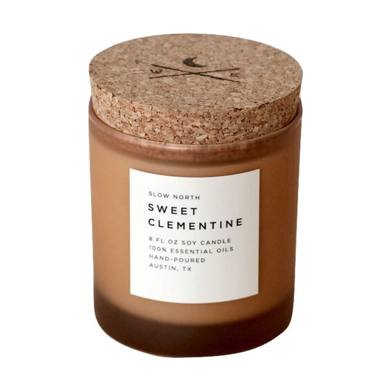 Slow North Tumbler Candle | Sweet Clementine