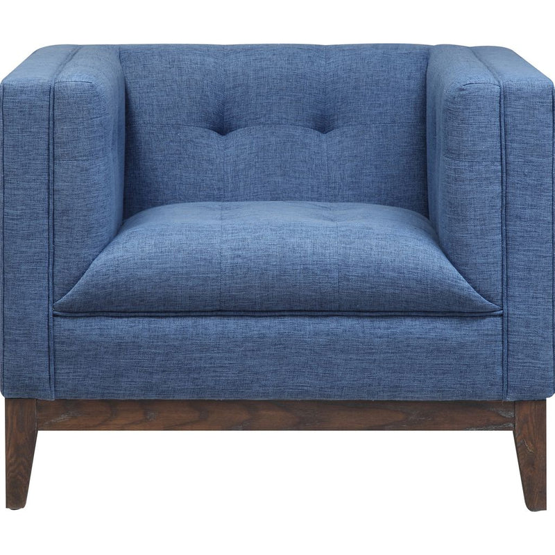 TOV Furniture Gavin Linen Chair | Blue- TOV-A58