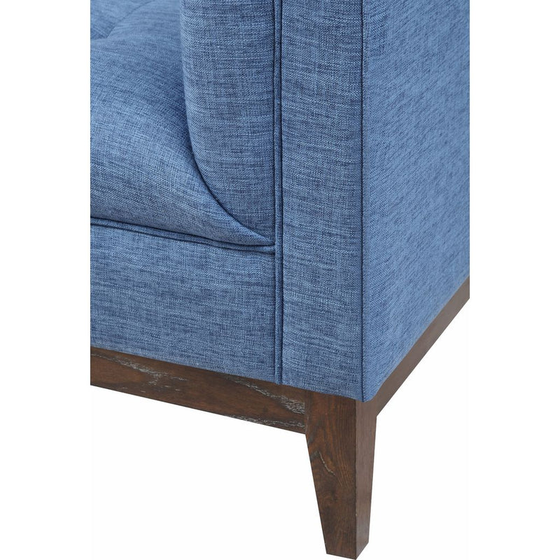 TOV Furniture Gavin Linen Chair | Blue- TOV-A58