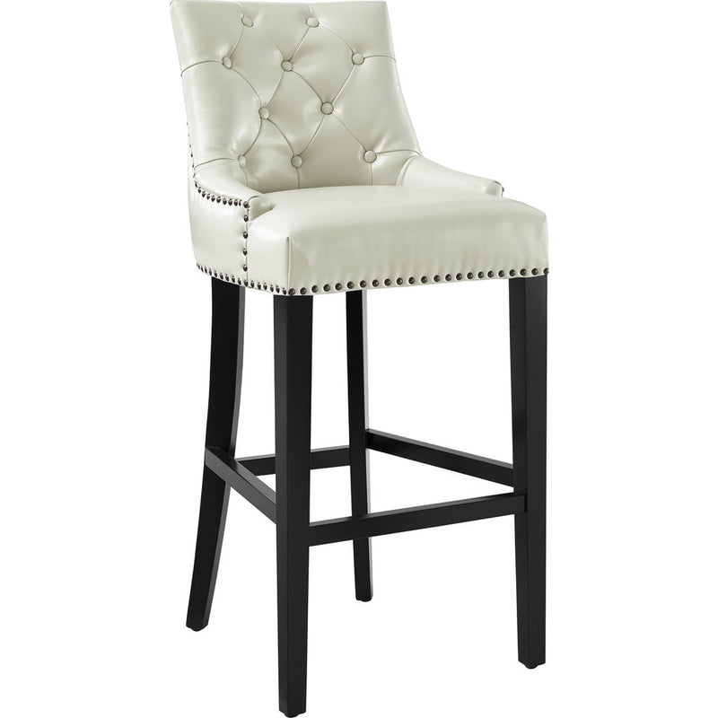 TOV Furniture Uptown Leather Counter Stool | Cream- TOV-BS17