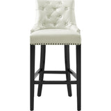 TOV Furniture Uptown Leather Counter Stool | Cream- TOV-BS17