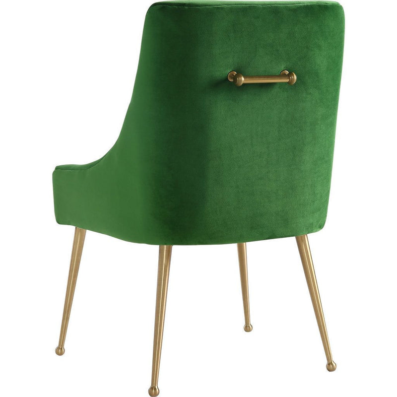 TOV Furniture Beatrix Velvet Side Chair | Green TOV-D46