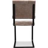 TOV Furniture Cora Chair Set of 2 | Smokey Taupe, Black- TOV-G5473