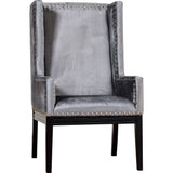 TOV Furniture Tribeca Velvet Chair | Grey- TOV-TRI-GV