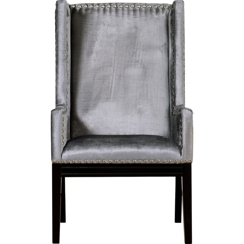 TOV Furniture Tribeca Velvet Chair | Grey- TOV-TRI-GV