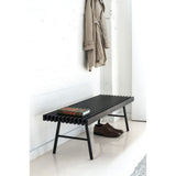 Gus* Modern Transit Bench | Black/Black Ash ECBNTRAN-bp-ab