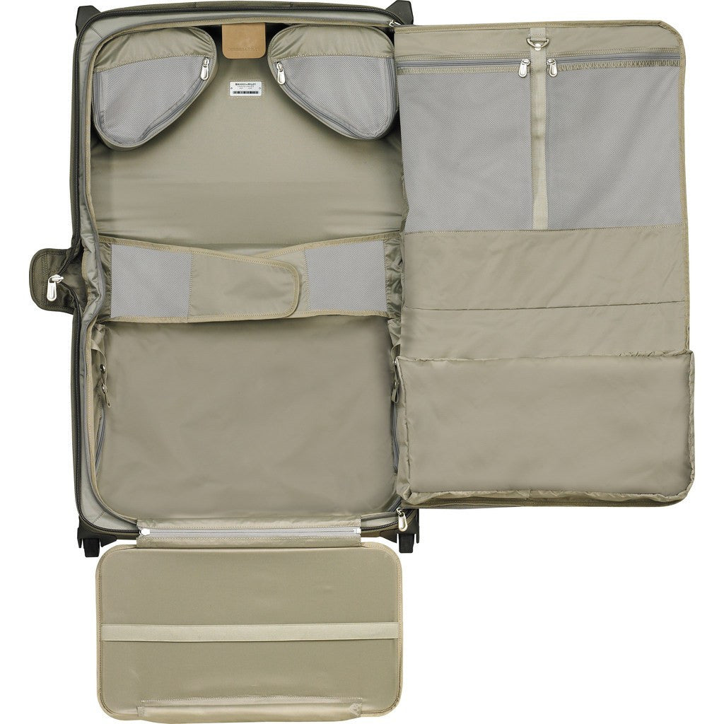 Briggs & Riley Carry-On Wheeled Garment Bag Olive U174 – Sportique