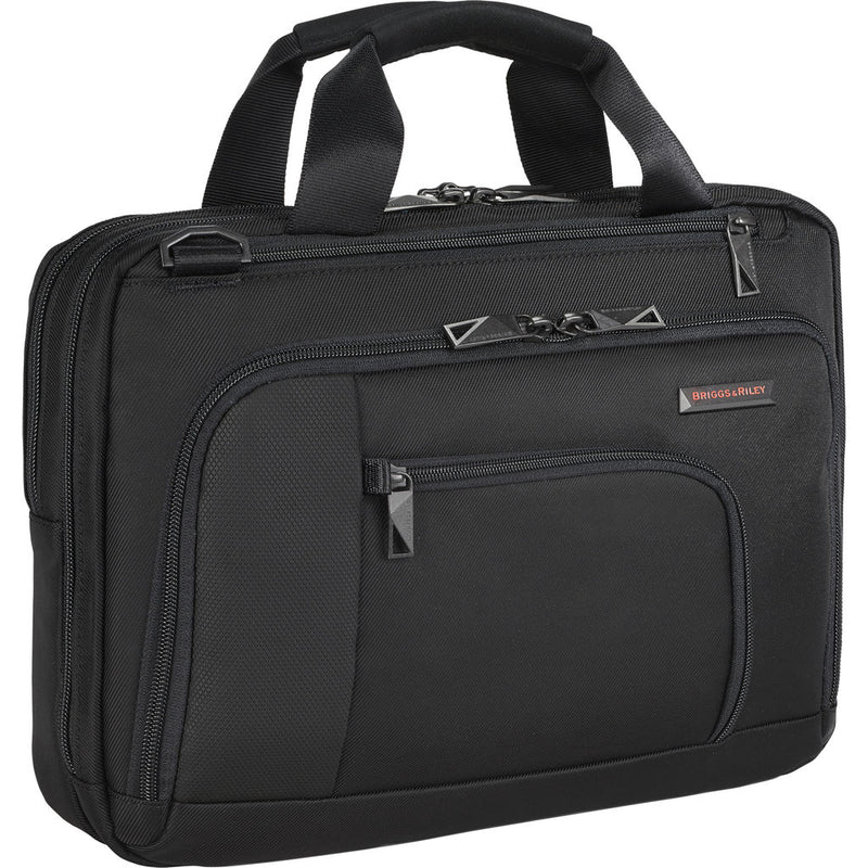 Briggs & Riley Contact Small Briefcase  | Black