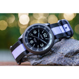 Lum-Tec Vortex D1 Solar Watch | Black/Gray