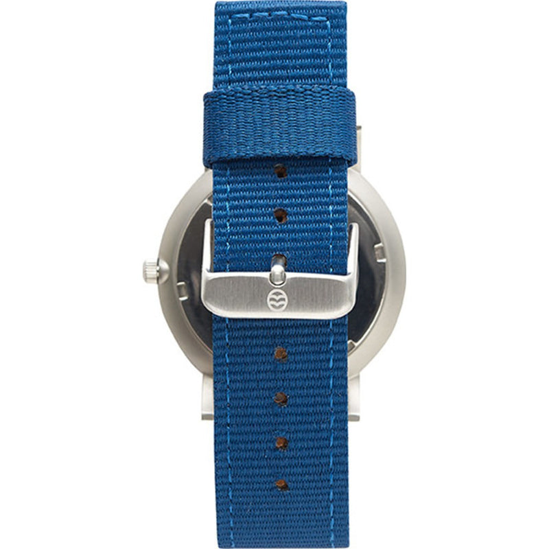 Shore Projects Whitstable Watch with Classic Strap | Silver / Charcoal / Navy S008S