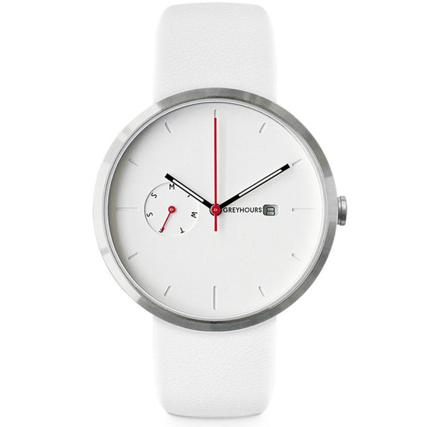 Greyhours Essential Light Hours Watch White ESSENTIALWHITE01