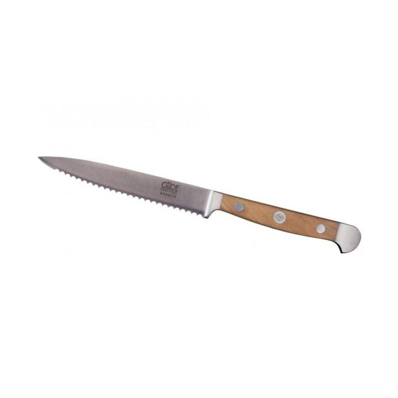 Gude Alpha Olive Tomato Serrated Edge Knife | 5"