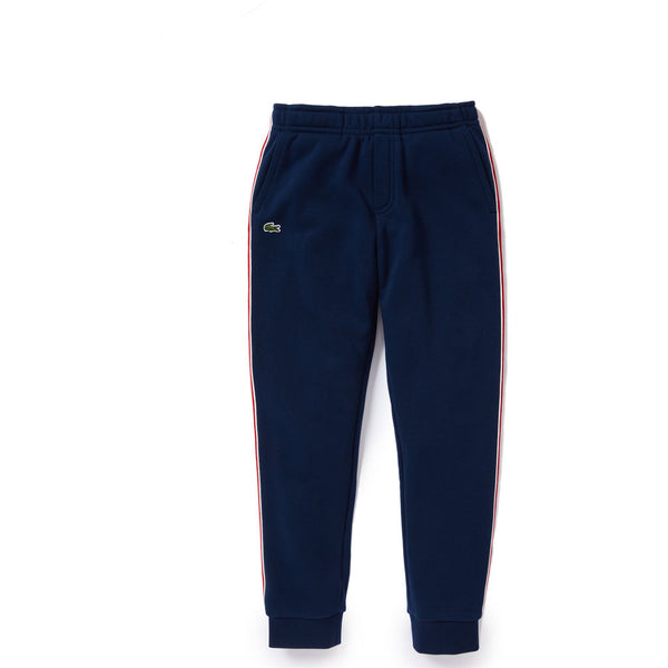 Lacoste Boy's Side Bands Fleece Sweatpants