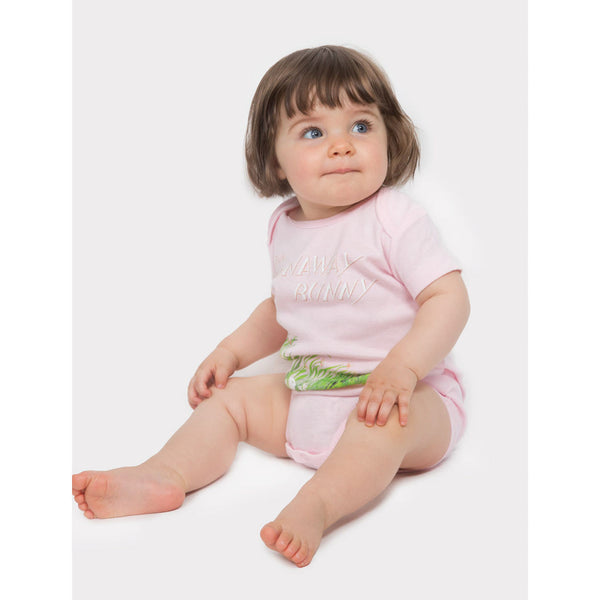 Out of Print Runaway Bunny Onsie | Pink Y-5020