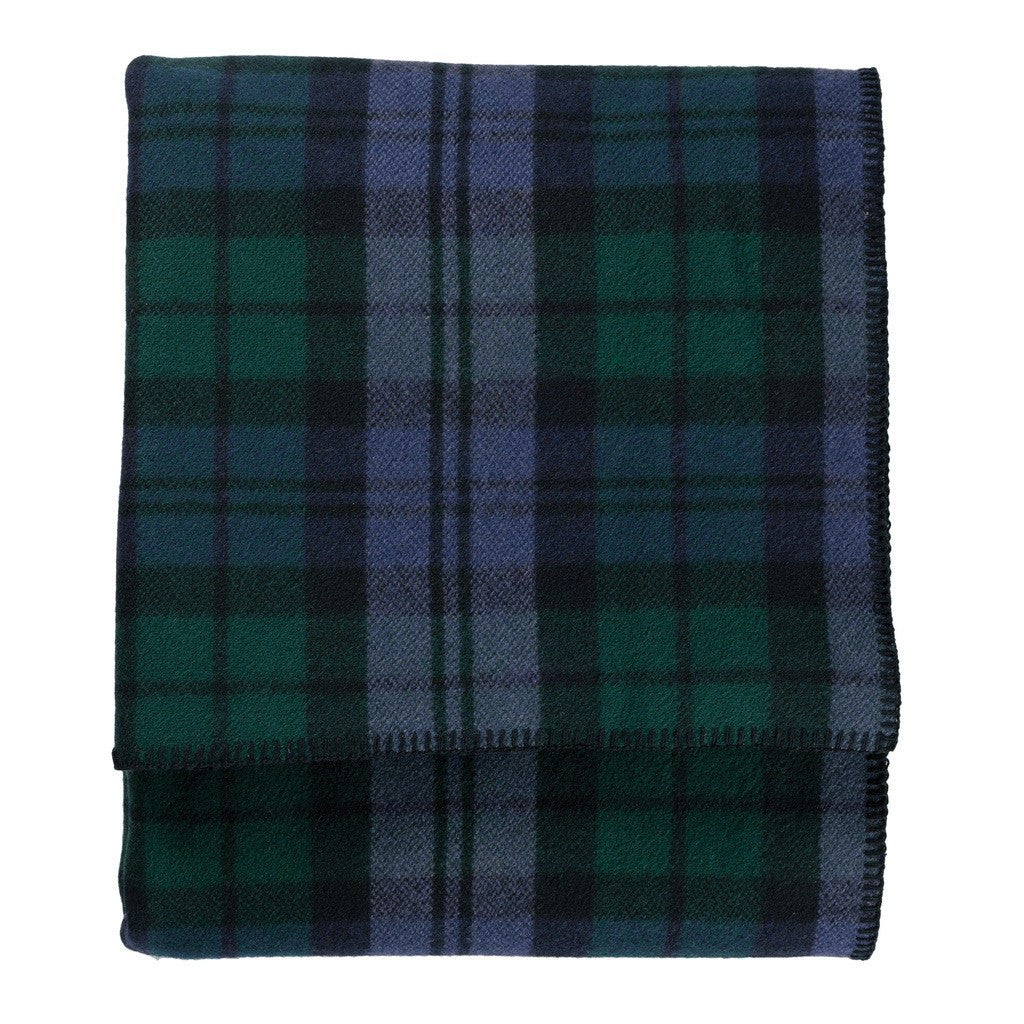 Pendleton Eco-Wise Wool Queen Bed Blanket Black Watch Tartan – Sportique