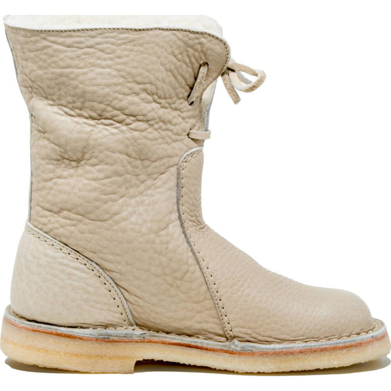 Duckfeet Arhus Wool/Leather Boots in Nude