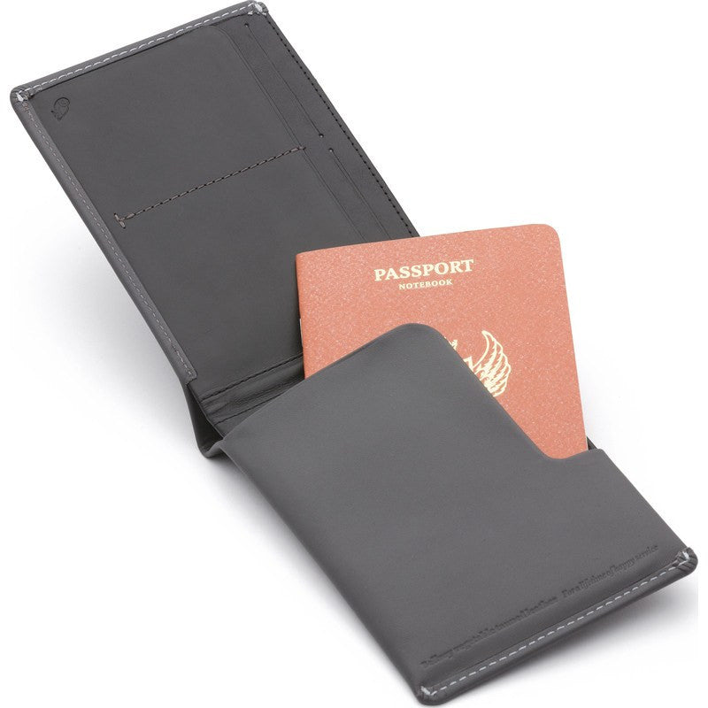 Bellroy Leather Passport Travel Wallet | Slate