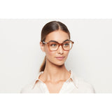 Baxter Blue Billie Biodegradable Blue Light Glasses | Crystal Toffee