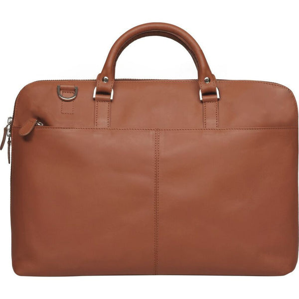 Sandqvist Small Dustin Briefcase | Cognac Brown SQA644