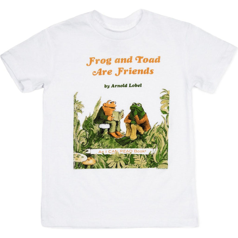 Out of Print Frog And Toad Are Friends Kid's T-Shirt White – Sportique