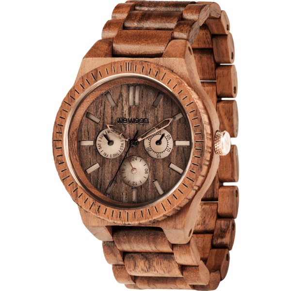 projektor vigtigste År WeWood Kappa Nut Brushed Wood Watch Walnut – Sportique