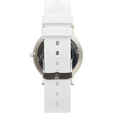 Shore Projects Newquay Watch with Silicone Strap | Silver / Navy / White S026S