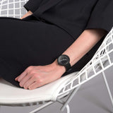 Objest Simple Charcoal Watch | Black CHABLAS107