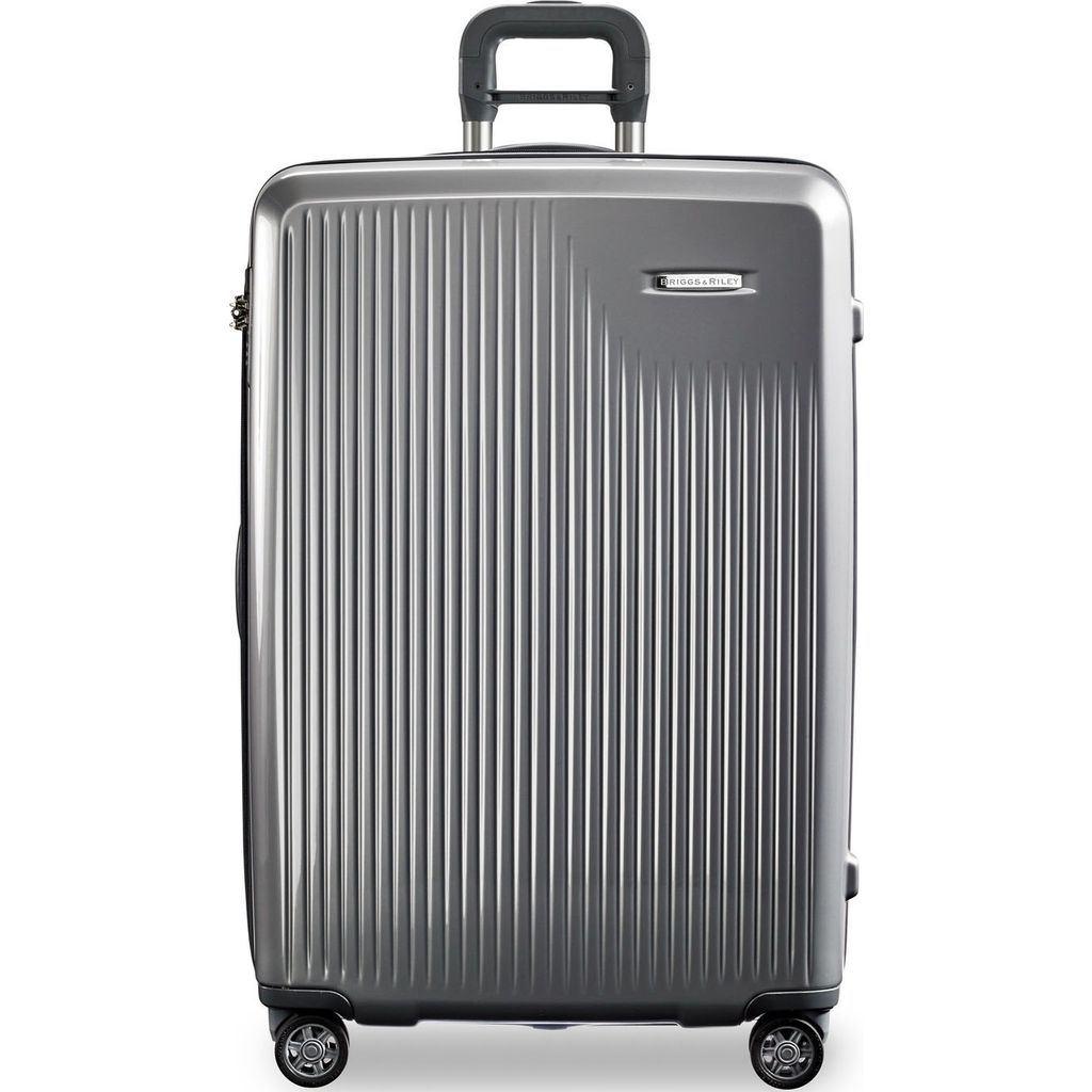 Briggs & Riley Large Expandable Spinner Suitcase | Silver – Sportique