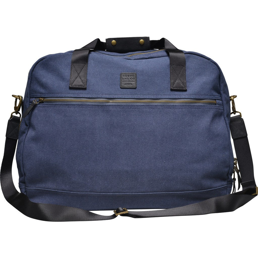 Souve Bag Co Canvas Medium Travel Messenger Blue [AR00098] – Sportique