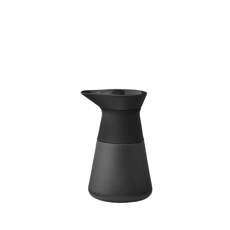 Stelton Francis Cayouette Theo Milk Jug 13.5 Oz | Black